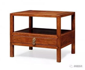 最新成交結(jié)果 中國嘉德2017春季拍賣會 清雋明朗 明清古典家具精品